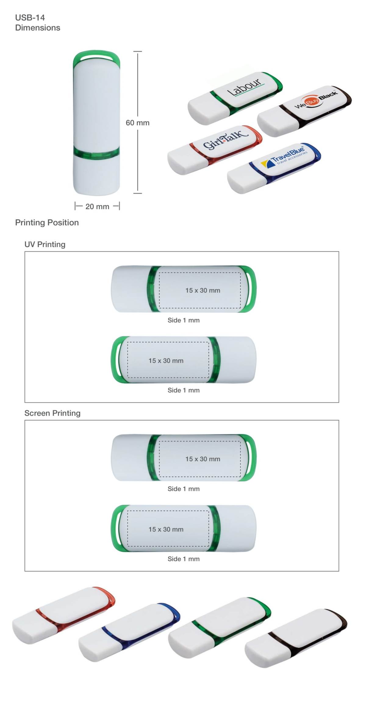 UV Printing on USB