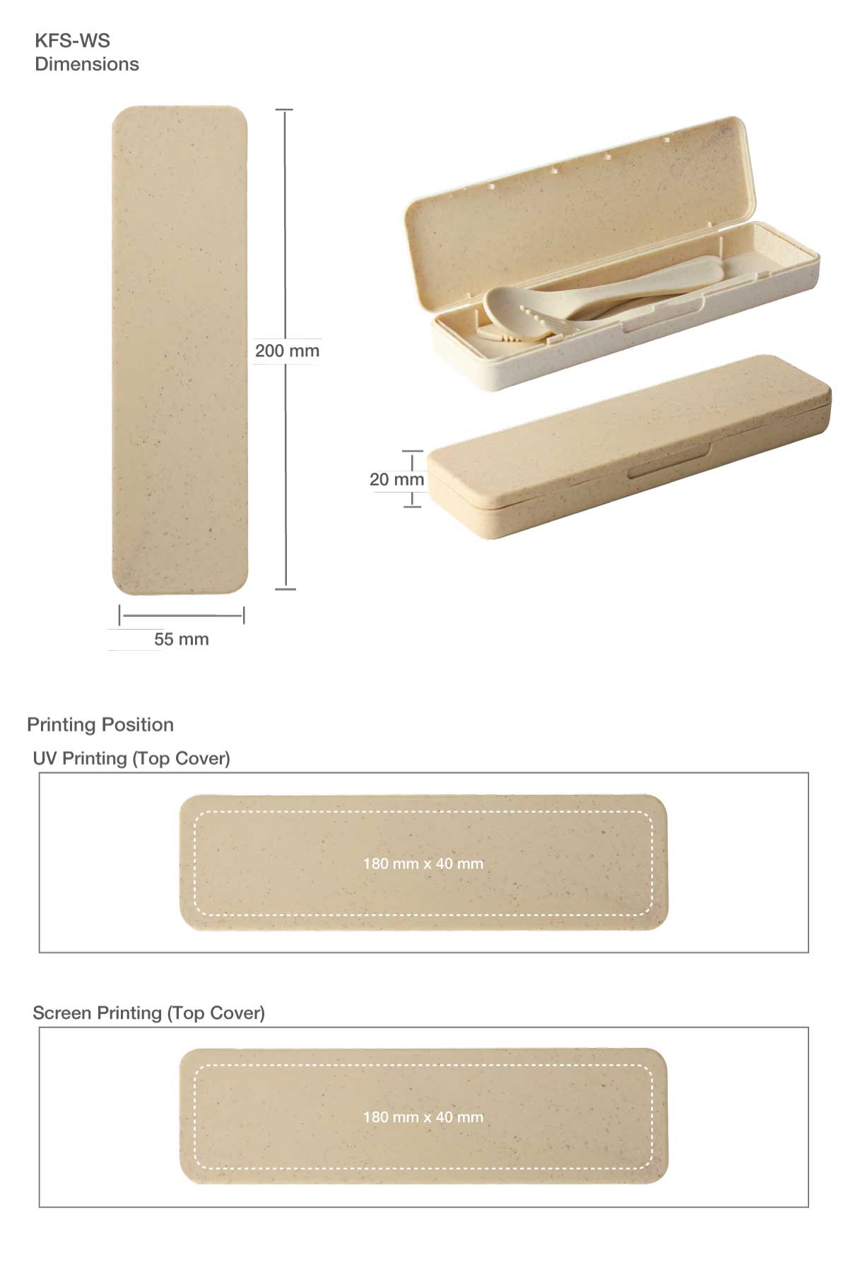 Printing Details Cutlery-Set