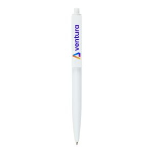 Branding Plastic Pens White Color